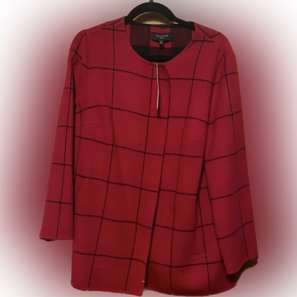 NWT Talbots Jacket Perfect for Christmas!!